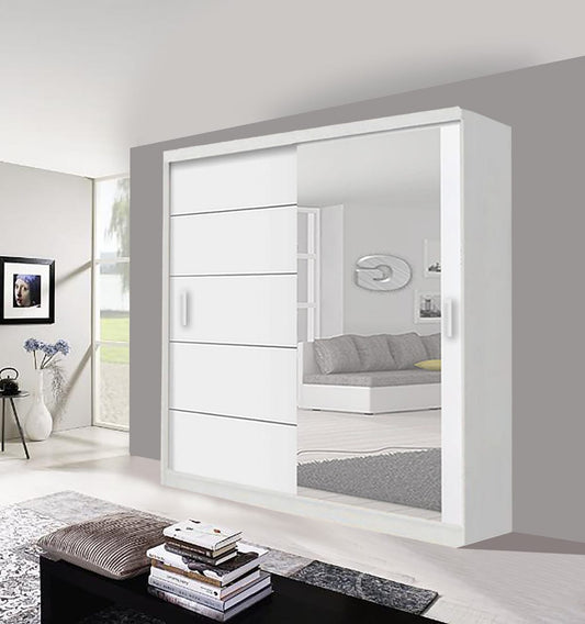 High Gloss Sliding door Wardrobe 17Jul_21:56