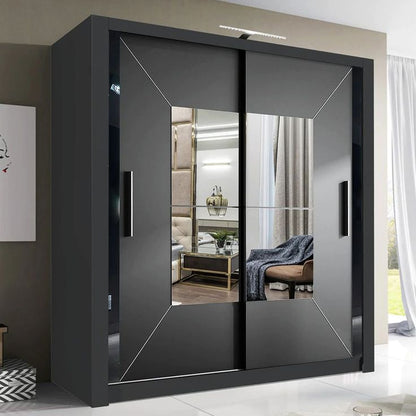 High Gloss Sliding door Wardrobe 17Jul_21:56